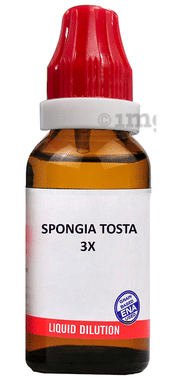 Bjain Spongia Tosta Dilution 3X