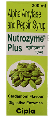 Nutrozyme Plus Syrup Cardamom