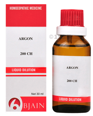 Bjain Argon Dilution 200 CH Bjain Argon Dilution 200 CH