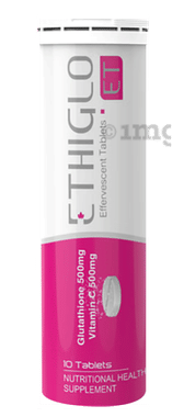 Ethiglo ET with Glutathione & Vitamin C for Skin Health | Effervescent Tablet