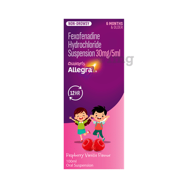 Allegra Suspension Raspberry & Vanilla