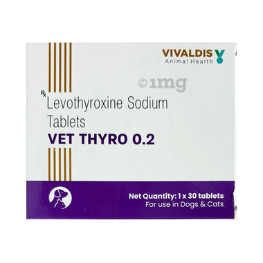 Vet Thyro 0.2 Tablet