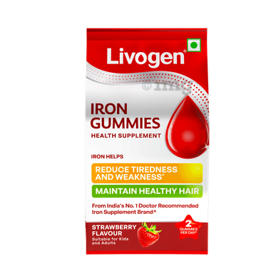 Livogen Iron Gummies Strawberry