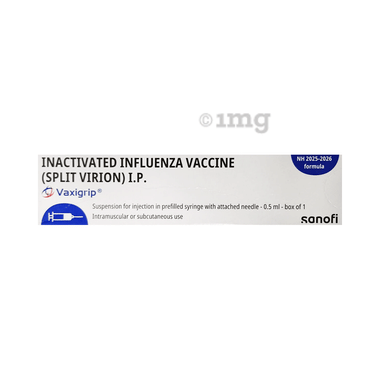 Vaxigrip Vaccine NH 2025-2026 Formula