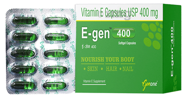 Genone E-Gen 400 Softgel Capsule ( 10 Each)
