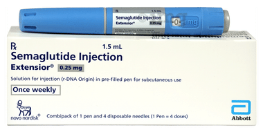 Extensior 0.25mg Injection Combipack (1 Prefilled Pen 1.5 ml & 4 Needles)