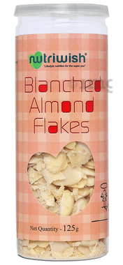 Nutriwish Blanched Almond Flakes
