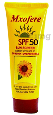 Mxofere SPF 50 Sun Screen Lotion Mxofere SPF 50 Sun Screen Lotion