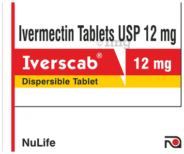 Iverscab 12mg Dispersible Tablet