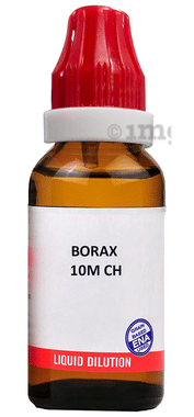 Bjain Borax Dilution 10M CH Bjain Borax Dilution 10M CH