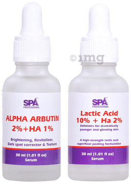 Spa Professional Daily Dose AM & PM Lactic Acid 10% + Alpha Arbutin 2% Kit