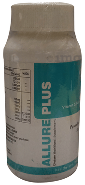 Vogue Wellness Allure Plus Glutathione Tablets Helps Glowing Skin Radiant  Skin Clear Skin Supplement: Buy bottle of 1.0 Bottle at best price in India  | 1mg