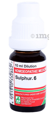 ADEL Sulphur. Dilution 6
