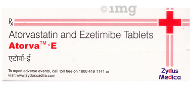 Atorva E 10mg/10mg Tablet