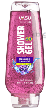 Vasu 3in1 Shower Body Wash Relaxing Lavender