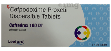 Cefredrox 100mg Tablet DT