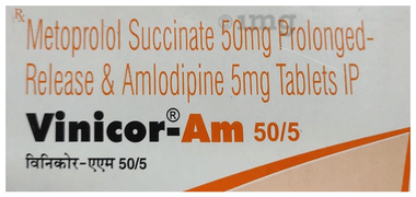 Vinicor-AM 50/5 Tablet PR