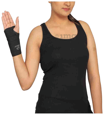 Nebula NR 154 Elastic Thumb Wrist Brace Universal Black