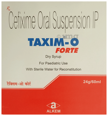 Taxim-O Forte Dry Syrup