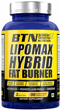 BTN Lipomax Hybrid Fat Burner Vegetarian Capsule