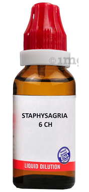 Bjain Staphysagria Dilution 6 CH Bjain Staphysagria Dilution 6 CH