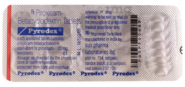 Pyrodex 20mg Tablet