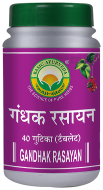 Basic Ayurveda Gandhak Rasayan Bati