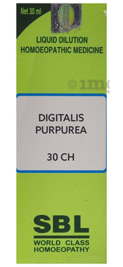 SBL Digitalis Purpurea Dilution 30 CH SBL Digitalis Purpurea Dilution 30 CH