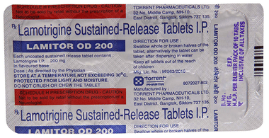Lamitor OD 200 Tablet SR