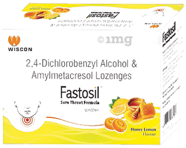 Fastosil Lozenges Honey Lemon