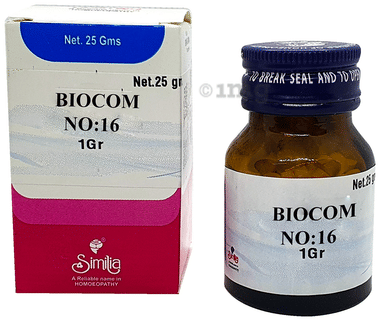 Similia Biocom No.16 Tablet Similia Biocom No.16 Tablet