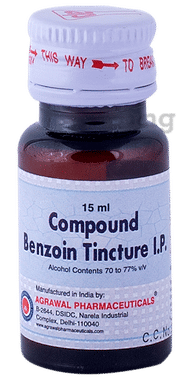 ADPL Compound Benzoin Tincture I.P. (15ml Each) ADPL Compound Benzoin Tincture I.P. (15ml Each)
