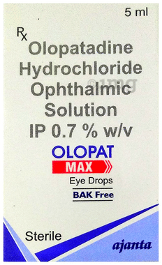Olopat Max Eye Drop BAK Free