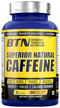 BTN Superior Natural Caffeine Vegetarian Capsule