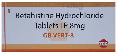 GB Vert 8mg Tablet