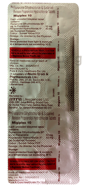 Migiplex 40mg/10mg Tablet