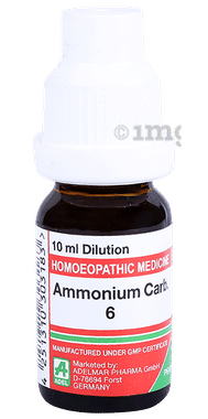 ADEL Ammonium Carb Dilution 6 ADEL Ammonium Carb Dilution 6