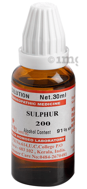 Similia Sulphur Dilution 200 Similia Sulphur Dilution 200