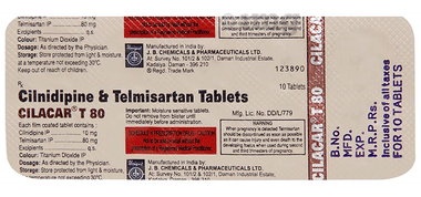Cilacar T 80 Tablet