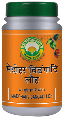 Basic Ayurveda Medohar Vidagdi Loh Tablet Basic Ayurveda Medohar Vidagdi Loh Tablet