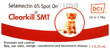ClearKill SMT Spot On for Cats Up to 2.5kg