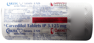 Carzec 3.125 Tablet