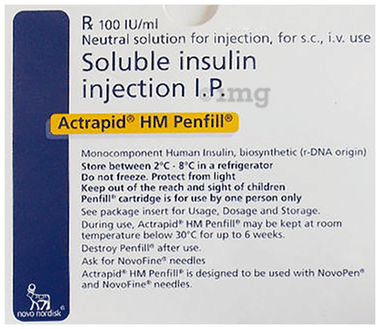 Actrapid HM Solution for Injection