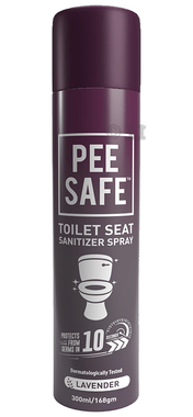 Pee Safe Toilet Seat Sanitizer Spray Lavender