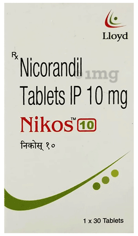 Nikos 10mg Tablet image