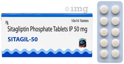 Sitagil 50 Tablet image Sitagil 50 Tablet image