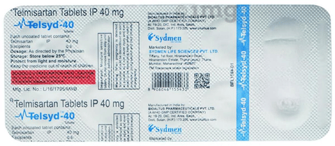 Telsyd 40mg Tablet image