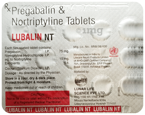 Lubalin NT Tablet image Lubalin NT Tablet image