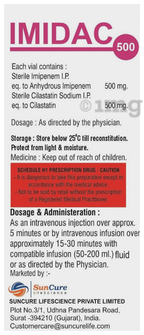 Imidac 500 Injection