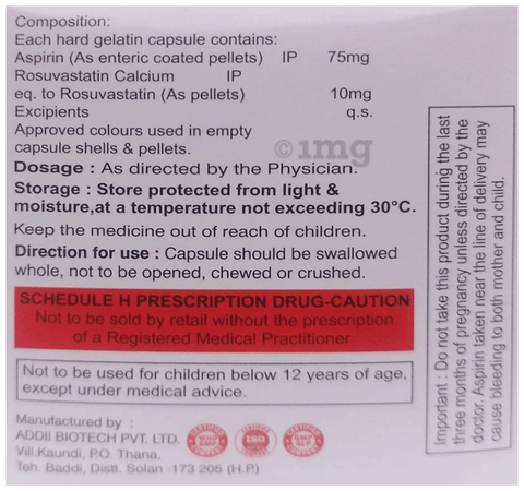 Rostrac-ASP 75 Capsule image